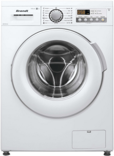 Brandt 白朗 8公斤 1400轉 前置式超薄變頻洗衣機 BWFS814AG